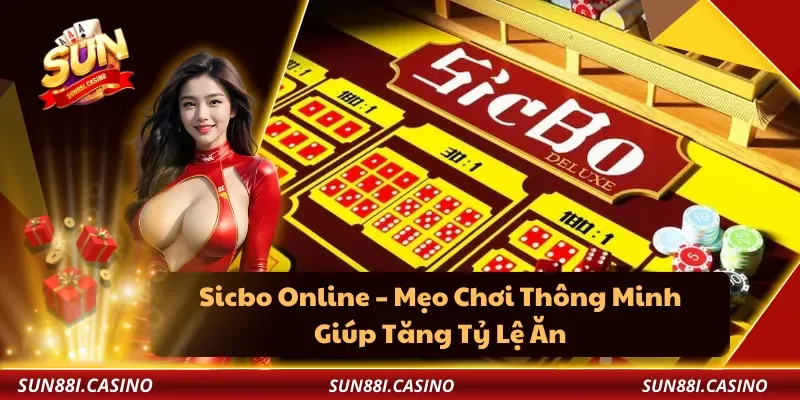 Meta: Sicbo online Sun88 tích hợp công nghệ lắc xúc xắc ngẫu nhiên đạt chuẩn quốc tế và bảng thống kê lịch sử cầu chi tiết giúp người chơi tối ưu hóa lợi nhuận. Sicbo Online – Mẹo Chơi Thông Minh Giúp Tăng Tỷ Lệ Ăn