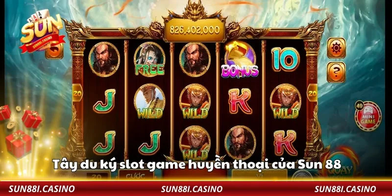 Tây du ký slot game huyền thoại của Sun 88
